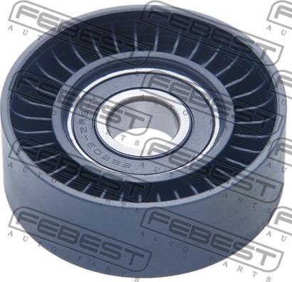 Febest 2187-CB3 - Deflection / Guide Pulley, v-ribbed belt xparts.lv