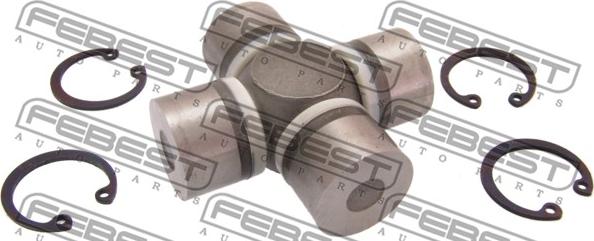 Febest ASM-H77F - Flexible disc, propshaft joint xparts.lv