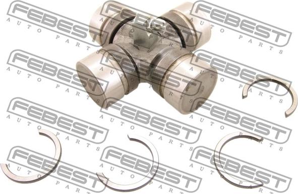 Febest AST-GGN15 - Flexible disc, propshaft joint xparts.lv