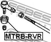 Febest MTRB-RVR - Remkomplekts, Stūres šķērsstiepņa uzgalis xparts.lv