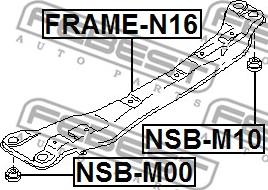 Febest NSB-M10 - Piekare, Tilta sija xparts.lv