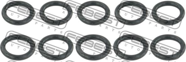 Febest RINGAH-023-PCS10 - Seal Ring, air conditioning system line xparts.lv