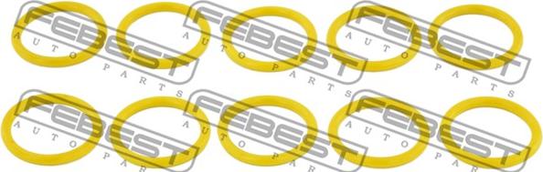 Febest RINGAH-022-PCS10 - Seal Ring, air conditioning system line xparts.lv