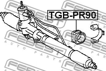 Febest TGB-PR90 - Piekare, Stūres iekārta xparts.lv