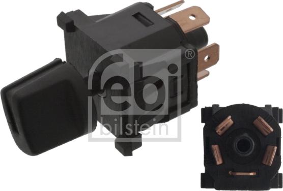 Febi Bilstein 45623 - Blower Switch, heating / ventilation xparts.lv