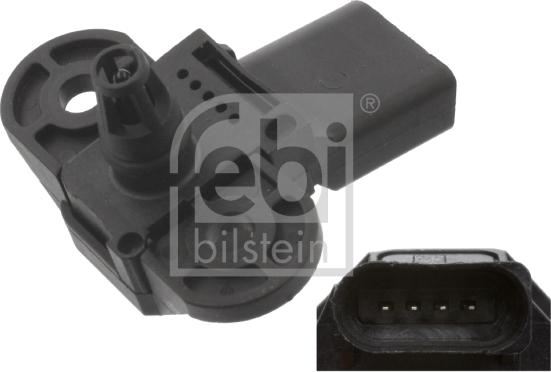 Febi Bilstein 45079 - Sensor, boost pressure xparts.lv
