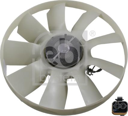 Febi Bilstein 45800 - Ventilators, Motora dzesēšanas sistēma xparts.lv