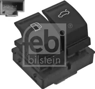Febi Bilstein 46754 - Switch, rear hatch release xparts.lv