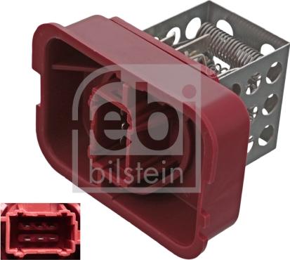 Febi Bilstein 48926 - Resistor, interior blower xparts.lv