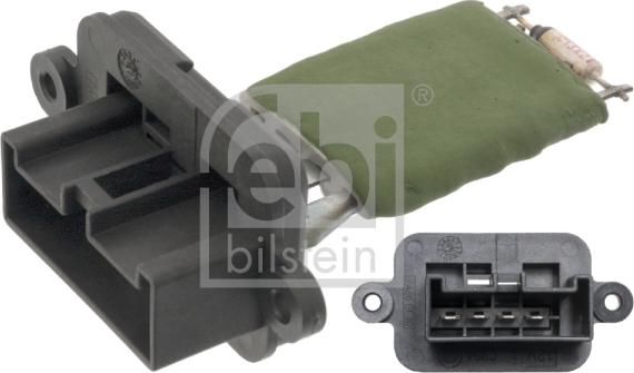 Febi Bilstein 48299 - Resistor, interior blower xparts.lv