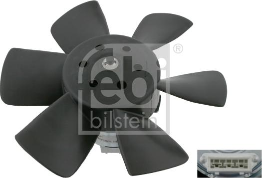 Febi Bilstein 06990 - Fan, radiator xparts.lv