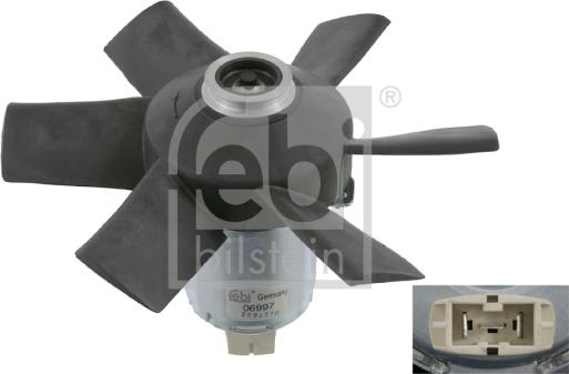 Febi Bilstein 06997 - Fan, radiator xparts.lv