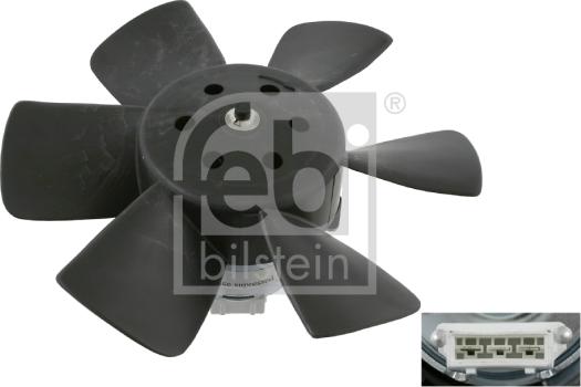 Febi Bilstein 06989 - Fan, radiator xparts.lv