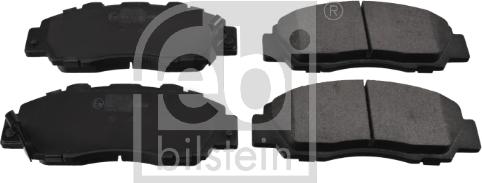 Febi Bilstein 16551 - Brake Pad Set, disc brake xparts.lv