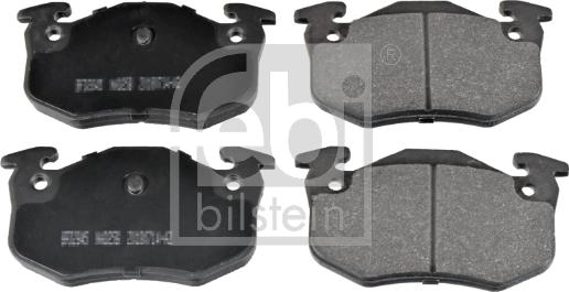 Febi Bilstein 16189 - Brake Pad Set, disc brake xparts.lv