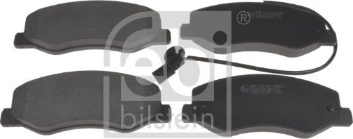 Febi Bilstein 16819 - Brake Pad Set, disc brake xparts.lv