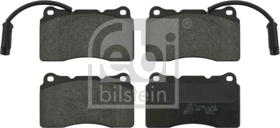 Febi Bilstein 16295 - Brake Pad Set, disc brake xparts.lv
