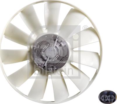 Febi Bilstein 106014 - Fan, radiator xparts.lv