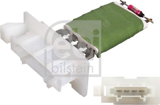 Febi Bilstein 102596 - Resistor, interior blower xparts.lv