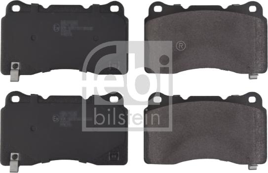 Febi Bilstein 116151 - Brake Pad Set, disc brake xparts.lv