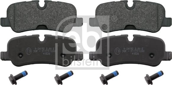 Febi Bilstein 116118 - Brake Pad Set, disc brake xparts.lv