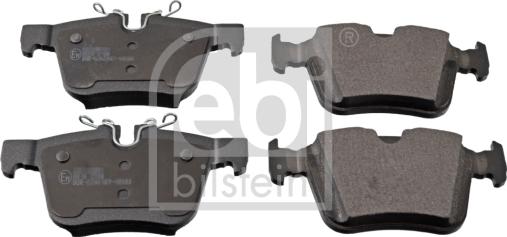 Febi Bilstein 116331 - Brake Pad Set, disc brake xparts.lv