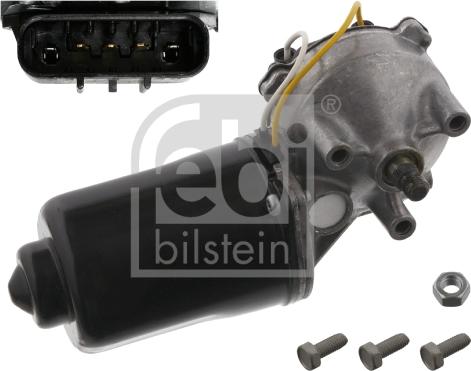 Febi Bilstein 33748 - Wiper Motor xparts.lv