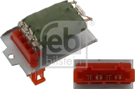 Febi Bilstein 32178 - Resistor, interior blower xparts.lv