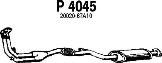 Fenno P4045 - Priekinis duslintuvas xparts.lv