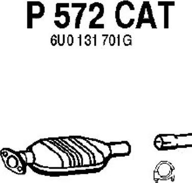 Fenno P572CAT - Katalizators xparts.lv