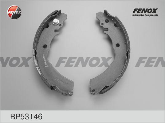Fenox BP53146 - Комплект тормозных колодок, барабанные xparts.lv