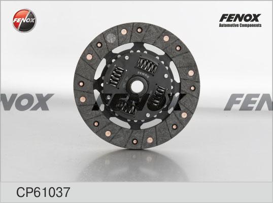 Fenox CP61037 - Диск сцепления, фрикцион xparts.lv