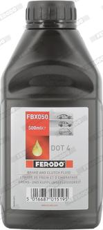 Ferodo FBX050 - Тормозная жидкость xparts.lv