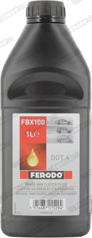 Ferodo FBX100 - Тормозная жидкость xparts.lv