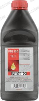 Ferodo FBZ100 - Тормозная жидкость xparts.lv