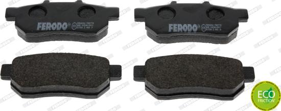 Ferodo FDB778 - Brake Pad Set, disc brake xparts.lv