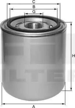 FIL Filter ZP 3010 A - Air Dryer Cartridge, compressed-air system xparts.lv