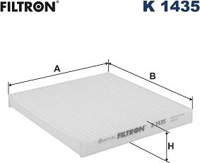 Filtron K 1435 - Фильтр воздуха в салоне xparts.lv