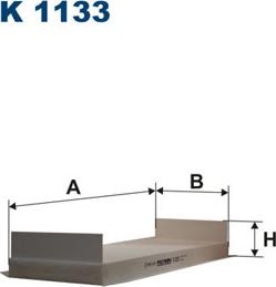Filtron K1133 - Фильтр воздуха в салоне xparts.lv