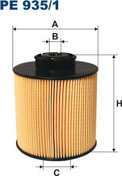 Filtron PE935/1 - Fuel filter xparts.lv