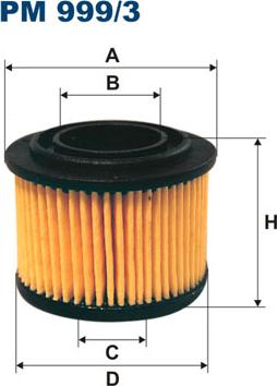 Filtron PM999/3 - Fuel filter xparts.lv