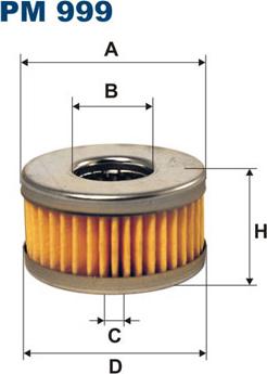 Filtron PM999 - Fuel filter xparts.lv
