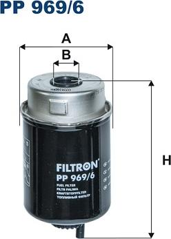 Filtron PP969/6 - Degvielas filtrs xparts.lv