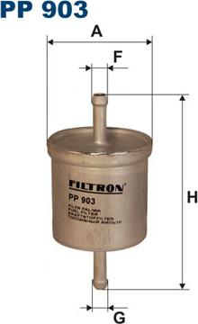 Filtron PP903 - Топливный фильтр xparts.lv