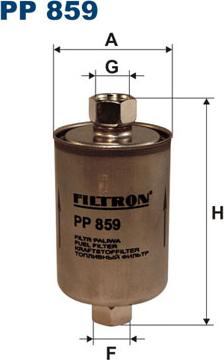 Filtron PP859 - Fuel filter xparts.lv