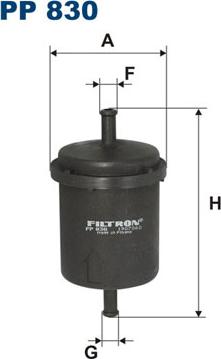 Filtron PP830 - Топливный фильтр xparts.lv