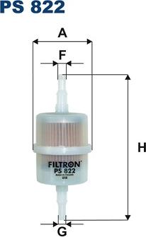 Filtron PS822 - Топливный фильтр xparts.lv