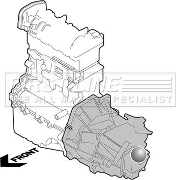 First Line FEM4332 - Holder, engine mounting xparts.lv