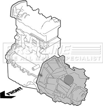 First Line FEM3268 - Holder, engine mounting xparts.lv