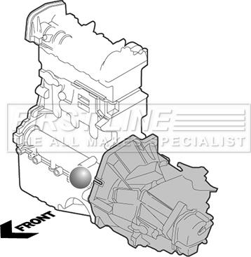 First Line FEM4277 - Holder, engine mounting xparts.lv